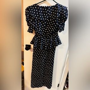 Alessandra Rich polka dot dress. Size 36. Us size 00